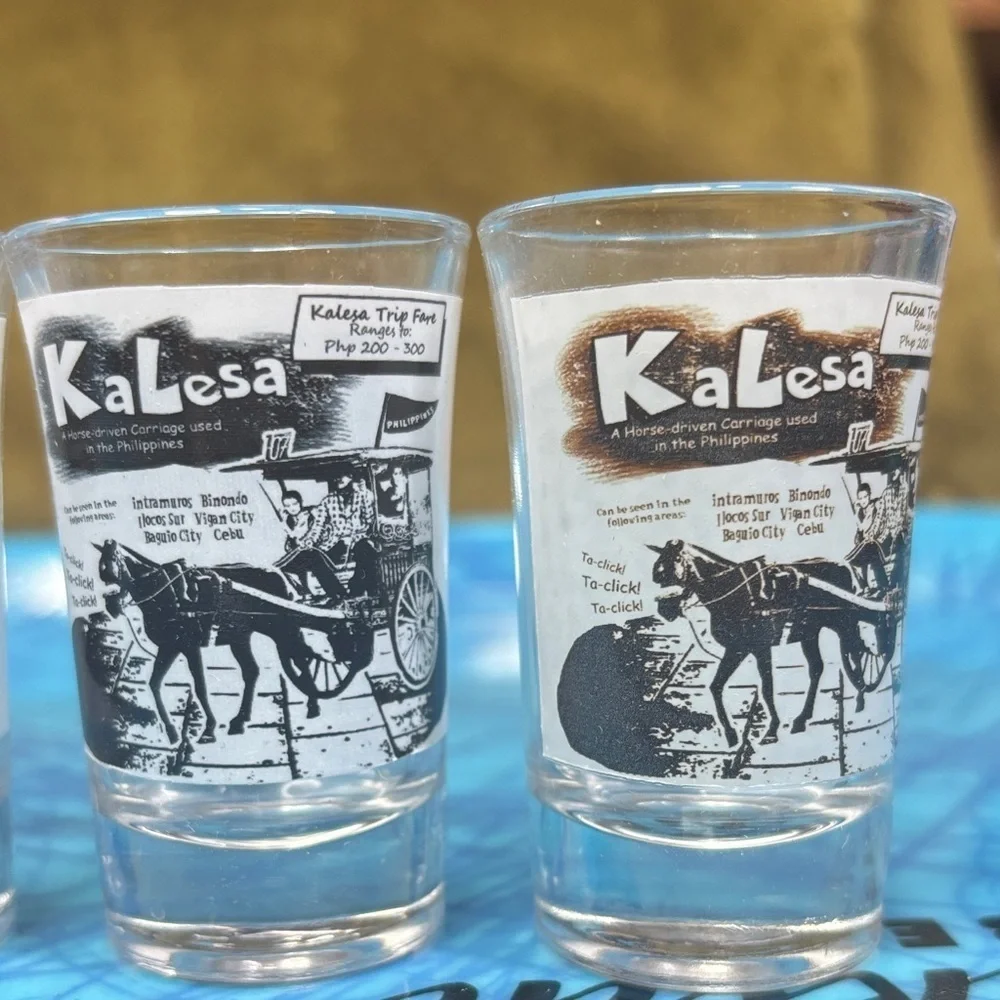 Kultura Filipino Vintage Vehicle Shot Glass Set